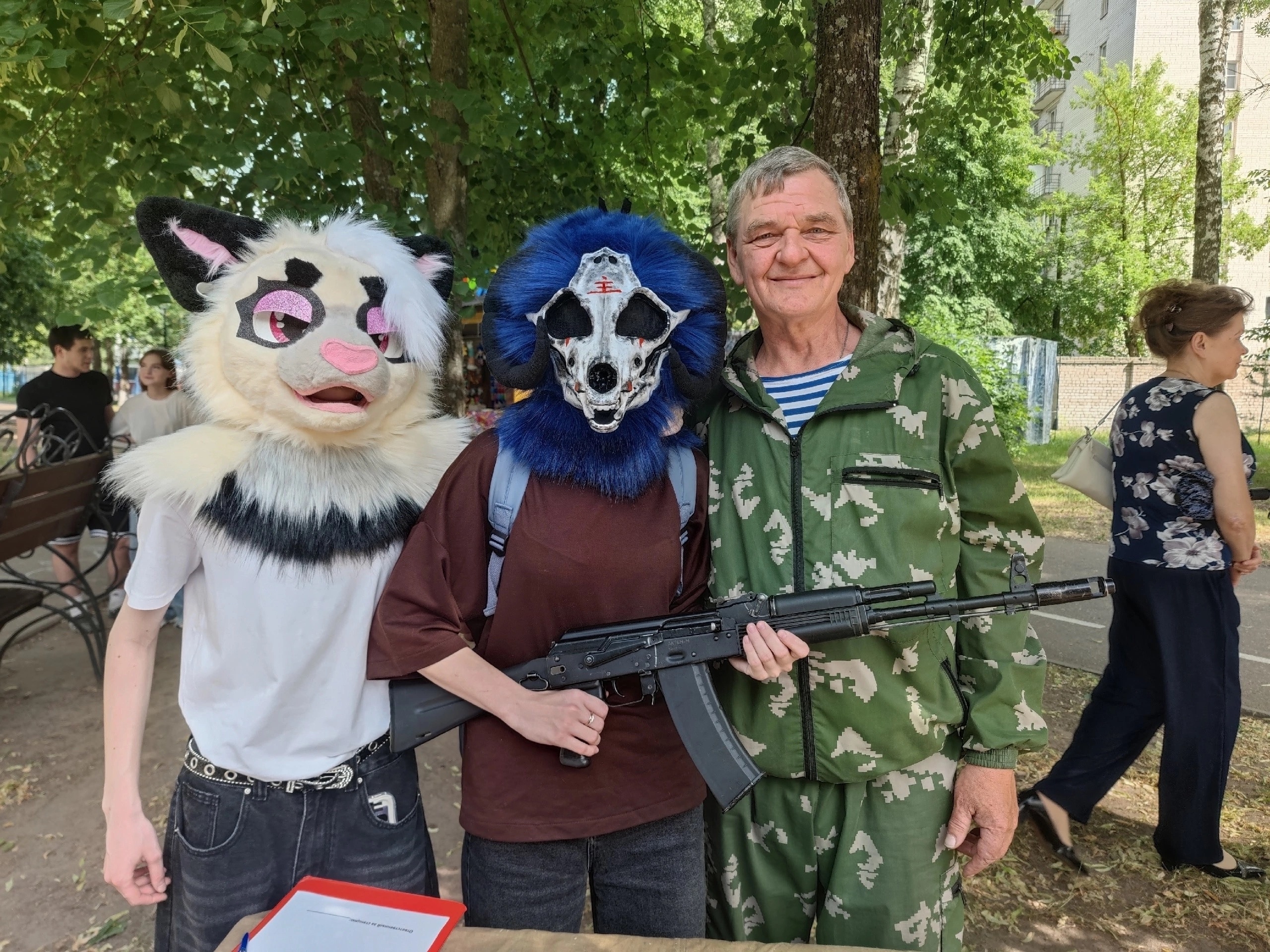 В парке Степанова прошла военно-историческая игра «Знай Наших!» — фото 3